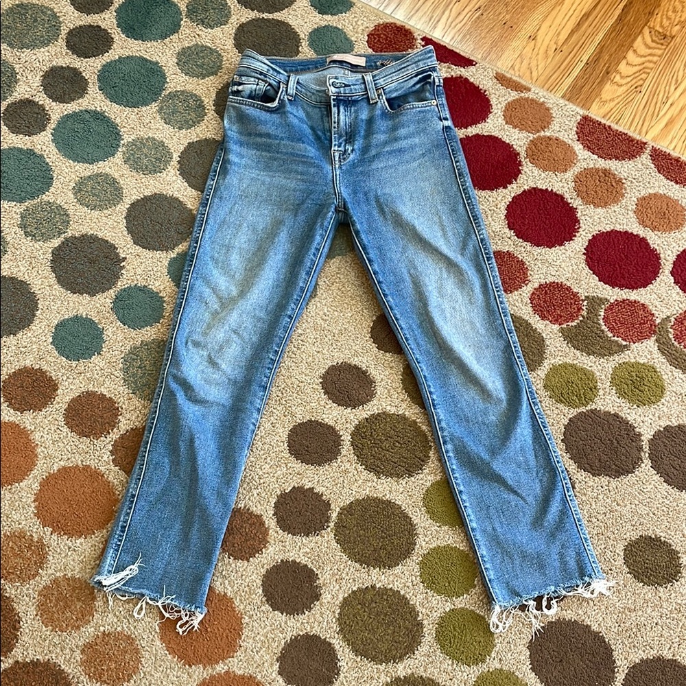 Women's Blue Jeans (cute flared bottoms)
